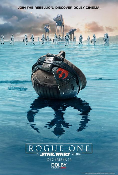 Return to the main poster page for Rogue One: A Star Wars Story (#19 of 19) Rogue One Poster, Cinema Wallpaper, Rogue One Star Wars, Film Thriller, Star Wars Rogue One, Star Wars Background, Heroic Fantasy, Rogue One, Star Wars Film