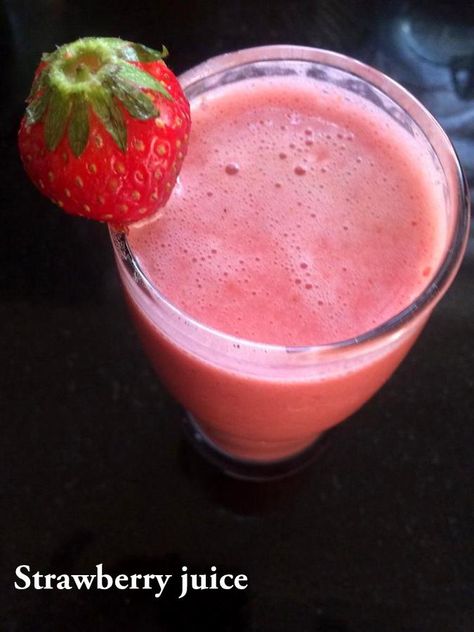 Juices With Strawberries, Strawberry Juice Recipe Juicer, Strawberry Jungle Juice Recipe, Most Healthy Fruits, Booster Juice Recipes Copycat Strawberry Sunshine, Strawberry Kiwi Juice, Yummy Juice Recipes, Cake Varieties, Easy Juice Recipes