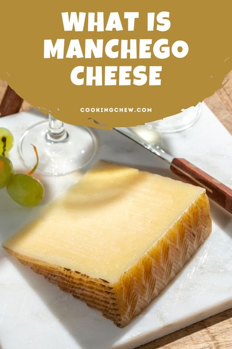 How To Cut Manchego Cheese, Manchego Cheese Appetizers, Manchego Cheese Recipes, Asiago Cheese Recipes, Cheese Benefits, Animated Knots, Spanish Cooking, Cheese Wheel, Queso Manchego