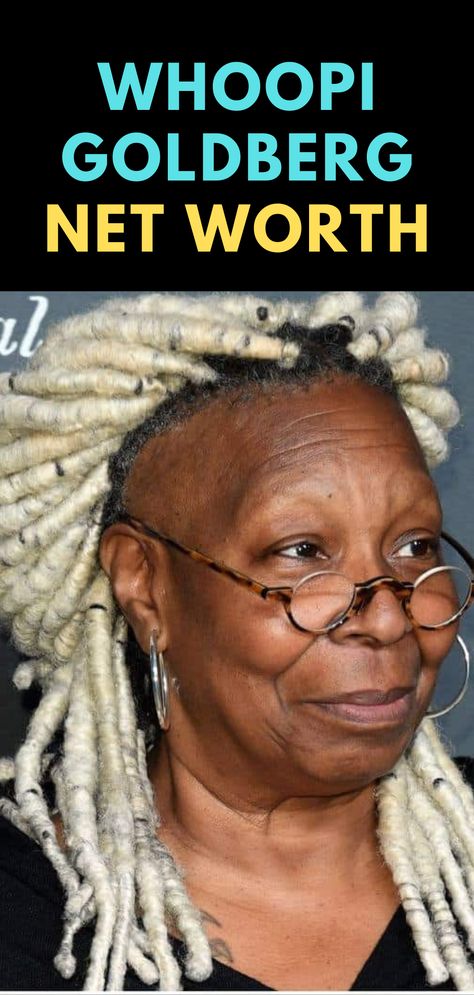 Whoopy Goldberg, Whoopie Goldberg, My Saved Pins, Famous Black People, Black Cinema, Richest Actors, Famous Females, Aquarius Rising, Celebrity Facts