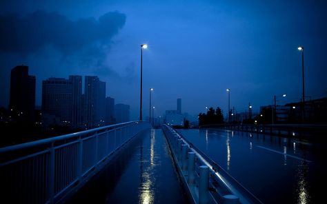 street lights lot #street #rain #night wet street #cityscape #blue #city #1080P #wallpaper #hdwallpaper #desktop Cave Aesthetic, Wallpaper Gelap, Aesthetic Tumblr Backgrounds, Wallpaper Estetika, Blue Aesthetic Dark, City At Night, Light Blue Aesthetic, Tumblr Backgrounds, Slytherin Aesthetic