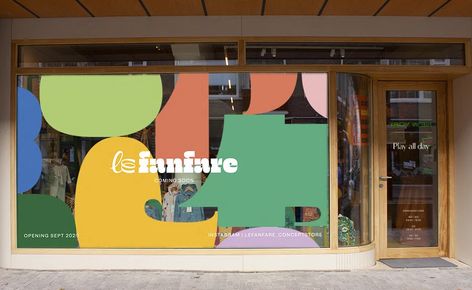 Vitrine Design, Sustainable Shop, Window Signage, Store Experience, Shop Signage, Storefront Design, Window Display Design, Window Graphics, Typeface Design