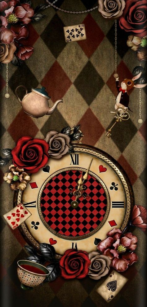 Alice In Wonderland Background, Steampunk Wallpaper, Alice In Wonderland Crafts, Alice In Wonderland Artwork, Dark Alice In Wonderland, Alice In Wonderland Drawings, Alice In Wonderland Illustrations, Wonderland Artwork, Alice In Wonderland Aesthetic