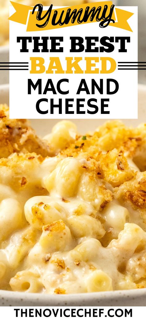 Mac And Cheese Recipe For A Crowd, Mac An Cheese, Mozzarella Mac And Cheese, Best Baked Mac And Cheese, Gruyere Mac And Cheese, Best Mac N Cheese, Creamy Baked Mac And Cheese, Best Mac N Cheese Recipe, Novice Chef