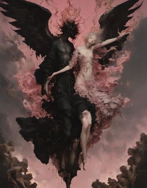 Applause Aesthetic, Angel Without Wings, Dark Forests, Twisted Tree, Rennaissance Art, Into The Forest, 다크 판타지, Dark Art Illustrations, Beautiful Dark Art