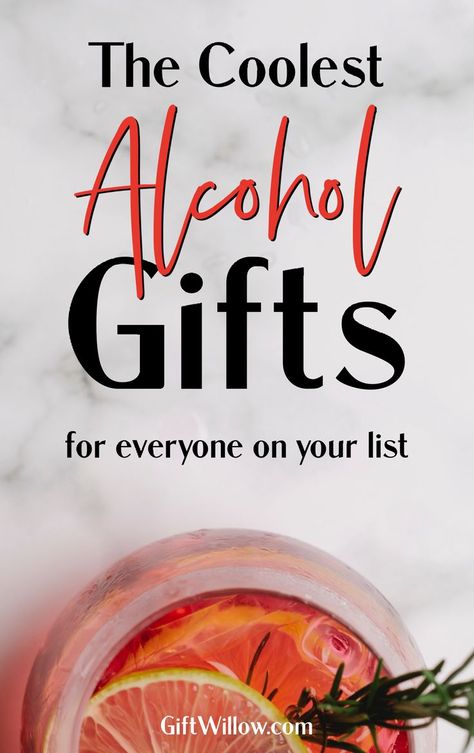 These alcohol gifts are perfect for the person who has everything! They make great gift ideas for couples and work for him or her. Alcohol Housewarming Gift, Liquor Gifts For Men, Drinking Gifts For Women, Alcoholic Gift Ideas Christmas, Diy Liquor Gifts, Titos Gift Idea, Liquor White Elephant Gifts, Liquor Gifts Christmas, How To Gift Alcohol