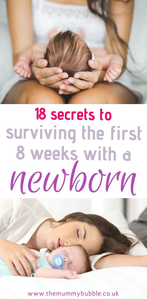 Looking for tips for coping with a newborn baby? Here are 18 ways to survive the first eight weeks with a newborn for new mums. Lots of handy bits of advice to help you survive the early weeks after giving birth to your baby Baby First Week, Newborn Sleep Schedule, Newborn Schedule, Newborn Baby Tips, Newborn Hacks, Baby Care Tips, The Mummy, Postpartum Care, Postpartum Recovery