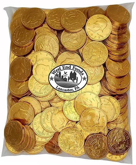 Chocolate Gold Coins, Treasure Hunts, Giant Chocolate, Halloween Baskets, Chocolate Gold, Chocolate Coins, Food Pack, Chocolate Gift Boxes, Easter Candy