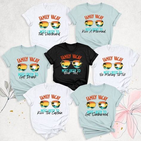 Vacation t-shirt design Friend Vacation Shirts, Group Shirts Ideas Friends Vacation, Funny Family Vacation Shirts, Group Vacation Shirts, Funny Vacation Shirts, Group Vacation, Family Vacation Tshirts, Vacation Tshirts, Travel Tshirt