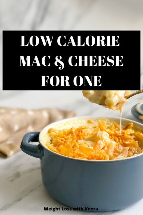 Low Calorie Mac And Cheese, Mac And Cheese For One, Dinner Low Calorie, Low Calorie Cheese, Cheesy Pasta Sauce, Healthy Mac N Cheese Recipe, Super Low Calorie Recipes, Low Calorie Recipes Easy, Low Calorie Lunch