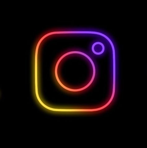 Instagram Neon Icon, Neon Instagram Icon, Neon Instagram Logo, Instagram Logo Wallpaper, Neon Instagram, Icona Ios, Neon Icons, App Ikon, Cracked Wallpaper