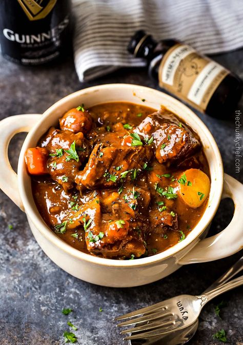 Traditional Irish Stew, Guinness Stew, Foodgawker Recipes, Guinness Beef Stew, Irish Beef Stew, Winter Entertaining, Irish Beef, Irish Stew, Hearty Comfort Food