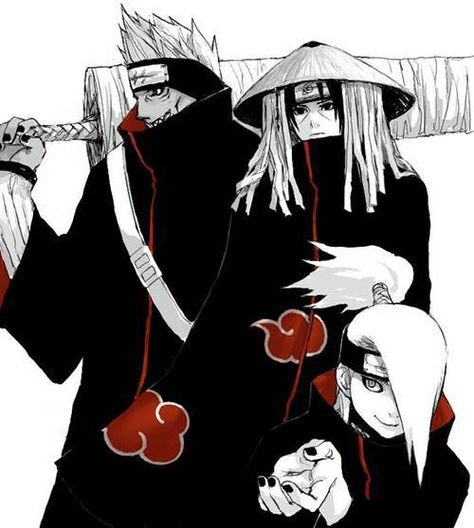 Kisame, Itachi, Deidara Itachi And Deidara, Kisame Itachi, Kisame Hoshigaki, Naruto And Sasuke Funny, Naruto Itachi, Naruto Akatsuki Funny, Menma Uzumaki, Naruto Minato, Naruto Teams