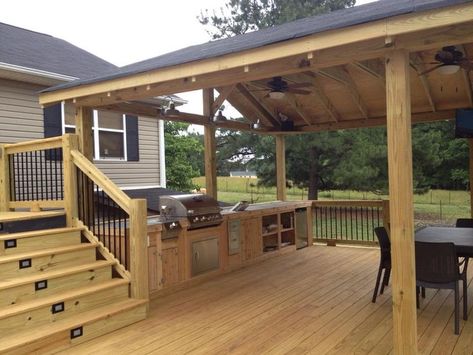 Gazebo Pictures, Living Pool, Patio Deck Designs, Grill Area, Mobile Home Porch, Deck Designs Backyard, Backyard Pavilion, Farm Fence, Decks Backyard