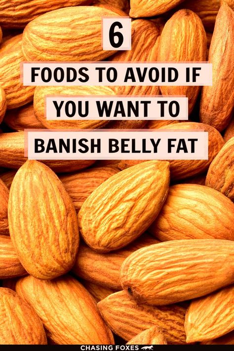 A foodie stock photo with the words “6 Foods To Avoid If You Want To Banish Belly Fat” overlaid on it. Link goes to a post on ChasingFoxes.com. Best Fat Burning Foods, Lose Lower Belly Fat, Belly Fat Diet, Lower Belly Fat, Stomach Fat, Healthy Smoothie, Foods To Avoid, Lose 50 Pounds, Fat Burning Foods