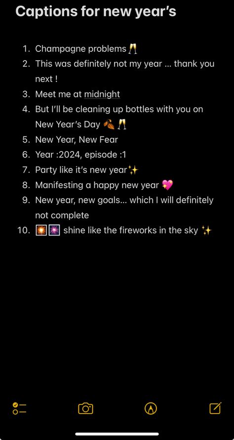 Caption For 31st December, New Year Notes For Instagram, New Year’s Eve Captions 2023, Year Wrap Up Caption, New Year Photo Captions, New Years Insta Captions, Year Recap Captions Instagram, New Year Captions 2024, Nye Insta Captions