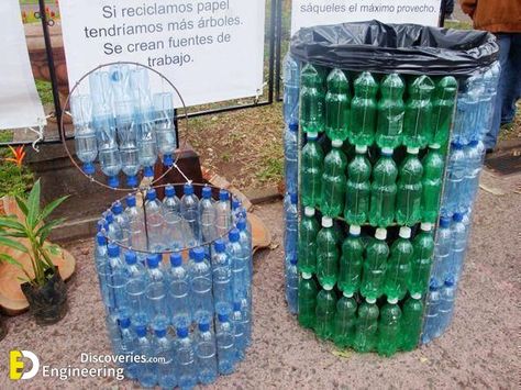 Reuse Crafts, Empty Plastic Bottles, Reuse Plastic Bottles, Small Space Interior Design, Plastic Bottle Art, Garden Art Ideas, Upcycled Art, Plastic Bottle Crafts, Metal Garden Art