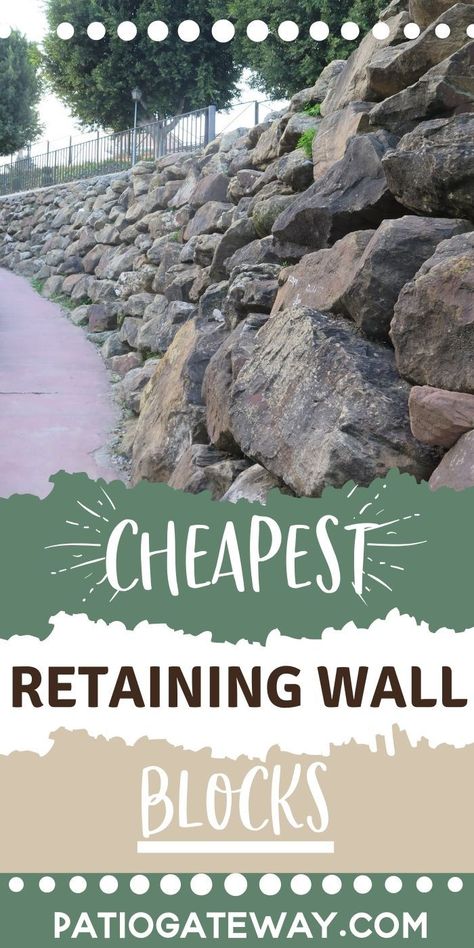 Cheapest Retaining Wall Blocks | Retaining Wall DIY | How to Make a Retaining Wall | Cheap Retaining Wall | Budget Retaining Wall Blocks | #retainingwall #DIYlandscaping #gardening #cheapretainingwall Living Retaining Wall Ideas, Cheap Diy Retaining Wall Ideas, Cinderblock Retaining Wall Ideas, Cement Retaining Wall Ideas Backyards, Cheapest Retaining Wall Ideas, Retention Wall Ideas Backyards, Unique Retaining Wall Ideas, Pretty Retaining Wall Ideas, Retaining Wall Alternatives