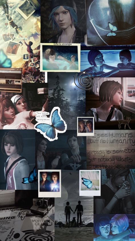 It can be a wallpaper or for a pin Strange Wallpaper, Life Is Strange Wallpaper, Samsung Wallpaper Android, Life Is Strange Fanart, Dontnod Entertainment, Life Is Strange 3, Story Games, A Wallpaper, Samsung Wallpaper