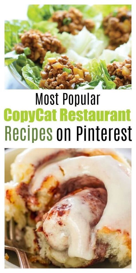 Copycat Cinnabon Recipe, Cinnabon Recipe, Restaurant Recipes Famous, Recipes Copycat, Lettuce Wrap Recipes, Copykat Recipes, Copycat Restaurant Recipes, Famous Recipe, Most Popular Recipes