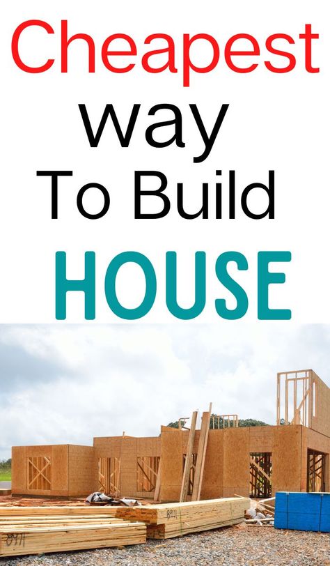 App For Home Design, Save Money Building A House, Building A House On A Budget, Home Construction Ideas, Building On A Budget, Diy Home Building, Cheap Houses To Build, Allotment Planning, Cheap House Plans