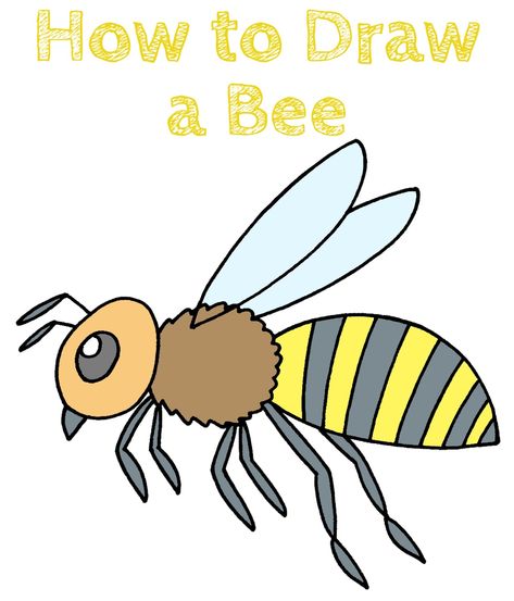 How to Draw a Realistic Bee #BeeDrawing #CuteBee #BeeArt #HowtoDrawaBee #BeeDrawingTutorial #BeeDrawingforKids #StepbyStepBeeDrawing #DrawingGuides #HoneyBee #Honey #EasyDrawings #Sketch #Sketching Honey Bee Pictures, Draw A Bee, Simple Drawing Tutorial, Honey Bee Drawing, Draw A Person, Elementary Drawing, Bee Family, Bee Wings, Bee Drawing