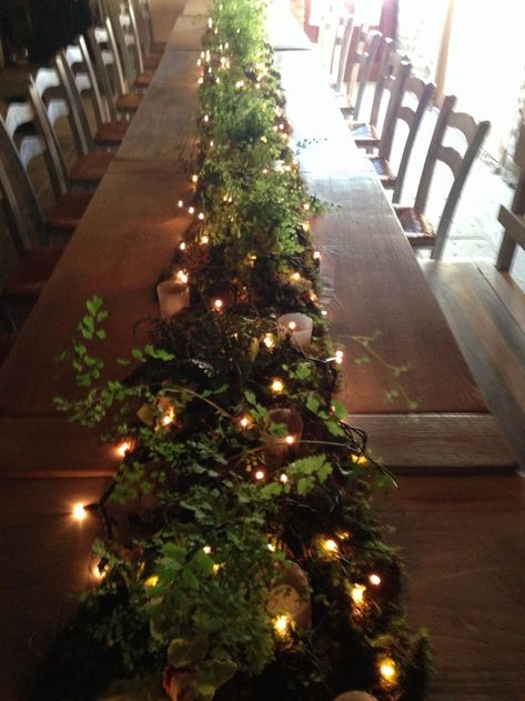 Nye 2025, Bayou Wedding, Surface Styling, Woodland Table, Moss Table Runner, Greenery Runner, Ballerina Wedding, Enchanted Party, Fern Wedding