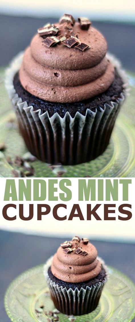 Fluffy Chocolate Frosting, Andes Mint Cupcakes, Chocolate Mint Cupcakes, Mint Chocolate Cupcakes, Mint Cupcakes, Flavor Pairing, Andes Mint, Big Sisters, Big Brothers