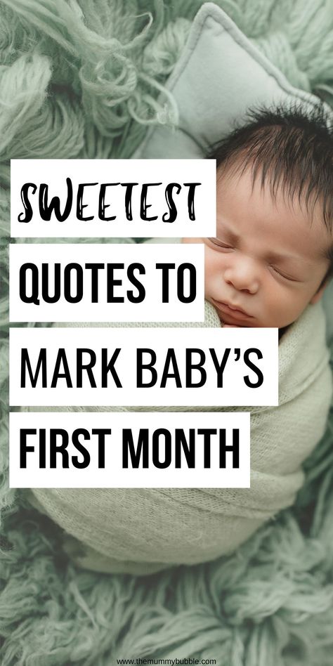 The best quotes to use with your newborn baby pictures to mark the magic of baby's first month. One Month Old Post Ideas, Newborn Milestones Monthly Pictures, 1 Month Milestone Caption, One Month Old Pictures, Newborn Photography Quotes, 1 Month Old Caption Ideas, 1 Month Old Quotes, One Month Old Picture Ideas, 2 Month Old Photo Shoot Ideas