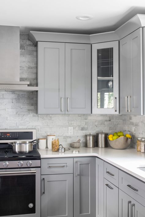 Grey kitchen floor