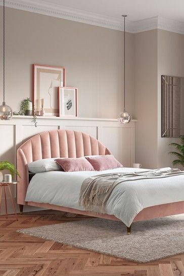 Stella Upholstered Bed House Moodboard, Simple Bedroom Design, Ottoman Storage Bed, Ottoman Storage, Adult Bedroom, Velvet Bed, Upholstered Bed Frame, Stylish Beds, Beds & Bed Frames