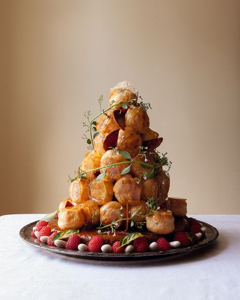 Spectacular Christmas Baking Projects for the Festive Season ft. GBBO Showstopper Desserts, Traditional Panettone Recipe, Biscuit Wreath, Vegetarian Christmas Dinner, Traditional French Desserts, Showstopper Dessert, Panettone Recipe, Cake Doughnuts, Choux Buns