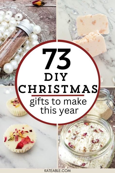 Need a long list of DIY Christmas gifts? Here are TONS of diy gifts to make for anyone in your family. Homemade Natural Gifts, Nontoxic Christmas Gifts, Diy Gifts For Family Christmas, Useful Diy Christmas Gifts, Christmas Home Made Gift Ideas, Diy Natural Christmas Gifts, Homage Christmas Gifts, Easy Gifts To Make For Christmas, Homade Gifts For Christmas