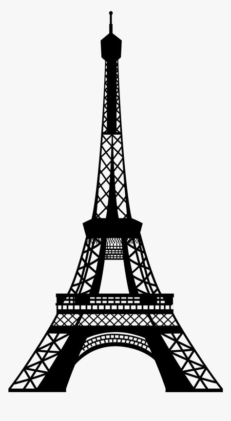 Eiffel Tower Outline, Eiffel Tower Clip Art, Eiffel Tower Black And White, Eiffel Tower Wallpaper, Paris Png, Emily In Paris Style, Tower Wallpaper, Vintage Eiffel Tower, Tumblr Png