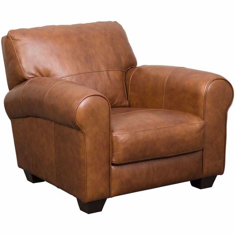 Leather sofa chair