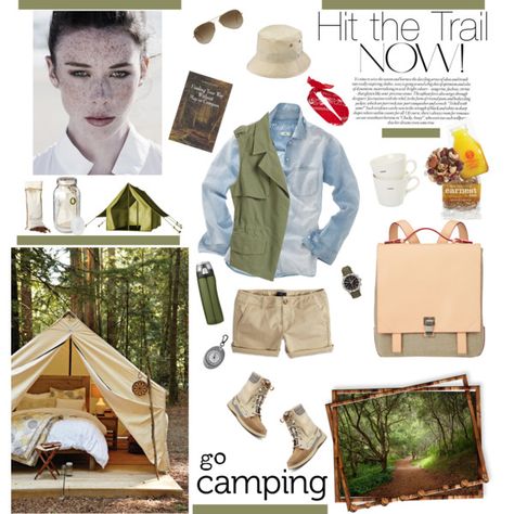 "trail mix" by barngirl on Polyvore Hiking Boots, Trail Mix, Go Camping, Polyvore Fashion, Cargo Shorts, Casual Style, Cool Outfits, Acne, Off White