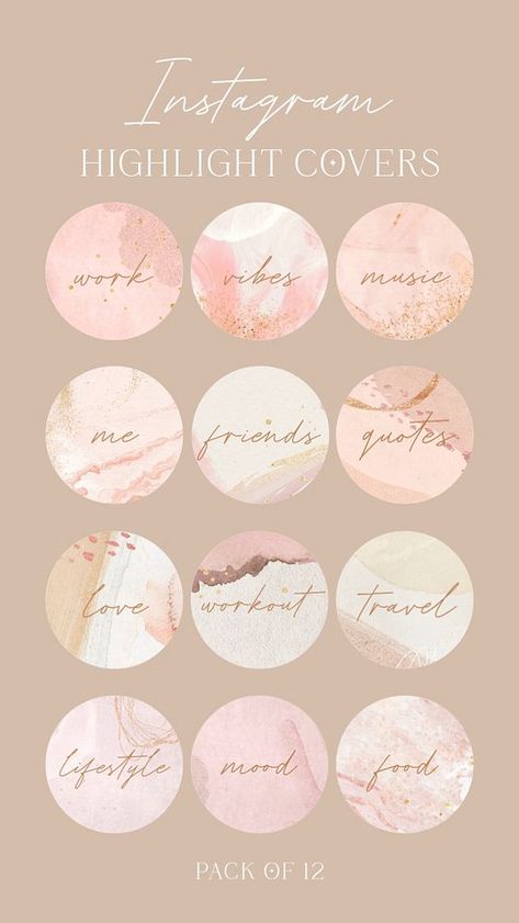 Aesthetic pink Instagram story highlight cover template, editable design | premium image by rawpixel.com / audi Testimonial Graphic, Pink Instagram Story, Instagram Hilight Ideas, Aesthetic Highlight Covers Instagram Pink, Pastel Highlights, Story Highlight Cover, Instagram Font, Instagram Story Highlight, Pink Highlights