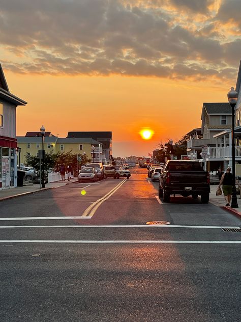 Maryland Ocean City, Ocean City Boardwalk Maryland, Ocean Side Aesthetic, Ocean City Aesthetic, Ocean City Maryland Aesthetic, Small City Aesthetic, Maryland Aesthetic, Obx Lifestyle, Maryland Summer