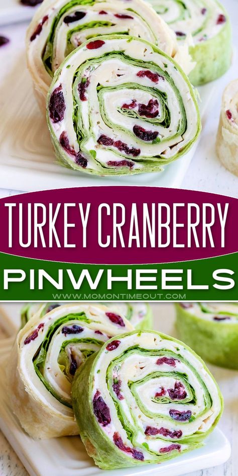 Turkey Cranberry Pinwheels, Pinwheel Appetizers Cream Cheese, Cranberry Pinwheels, Turkey Pinwheels, Pinwheel Sandwiches, Tortilla Pinwheels, Turkey Cranberry, Southern Thanksgiving, Pinwheel Appetizers