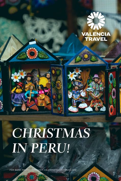 Peruvian Christmas Decorations, Peru Decorations Ideas, Christmas Vacation Ideas, Visit Peru, Snowy Escape, December Mood, Valencia Travel, Amazon Christmas, Arte Folk