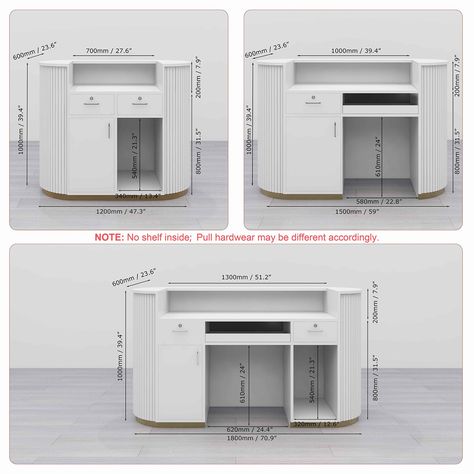 Small Reception Counter, Salon Reception Area, Retail Reception Desk, Small Reception Desk, Receptionist Desk, Curved Reception Desk, Custom Reception Desk, Display Retail, Spa Store