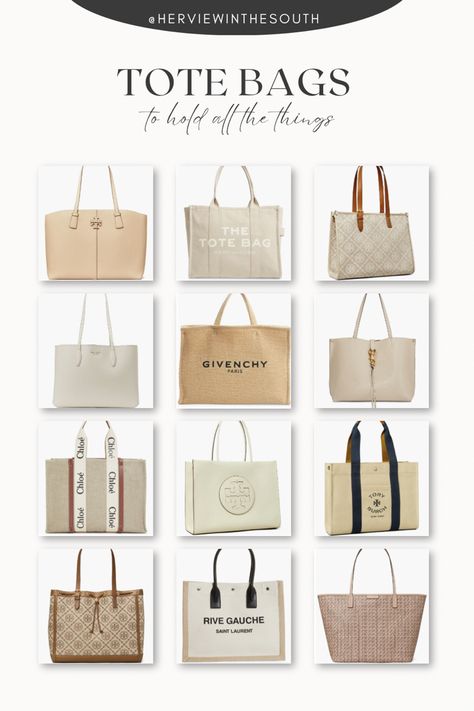 Luxury Brands Bags, Branded Bags For Women, Popular Bags 2023, Trending Tote Bags 2024, Best Tote Bags For Work, Elegant Tote Bag, Women Tote Bags, Bag Collection Aesthetic, Trending Gel Nails