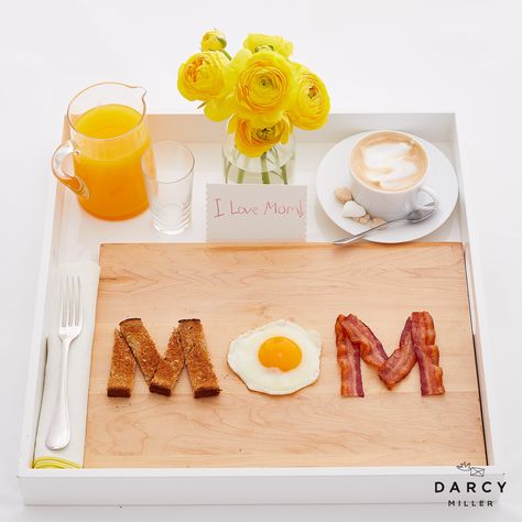 Breakfast For Mom, Mom Breakfast, Mothers Day Dinner, Mothers Day Breakfast, Birthday Breakfast, Mothers Day Brunch, Mothers Day Crafts For Kids, Diy Mothers Day Gifts, Mother's Day Diy