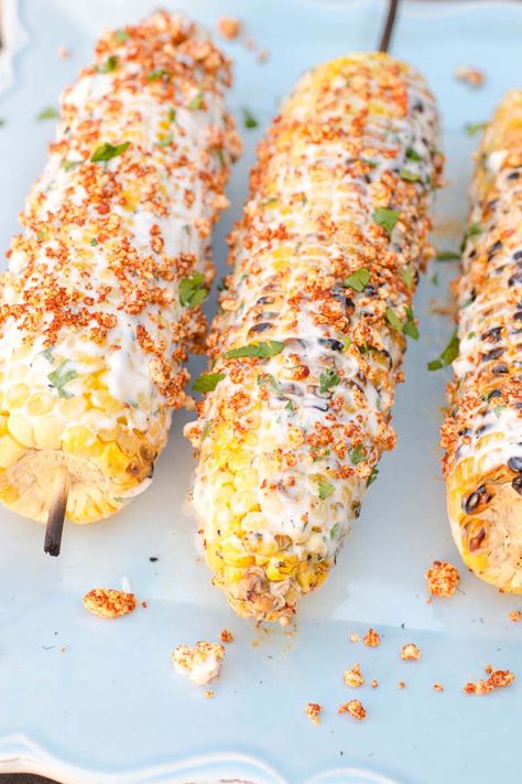 Mexican Street Cornwomansday Mexican Street Corn Recipe, Street Corn Recipe, Mexican Street Corn, Smitten Kitchen, Street Corn, Mexican Street, Corn Recipes, Corn On The Cob, On A Stick