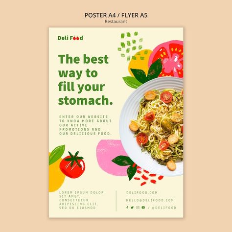 Free PSD | Flyer template for healthy salad lunch Lunch Poster Design, Healthy Poster Design, Healthy Food Ads, Healthy Salad Lunch, Nutrition Brochure, Healthy Branding, Health Graphics, Healthy Poster, Healthy Illustration