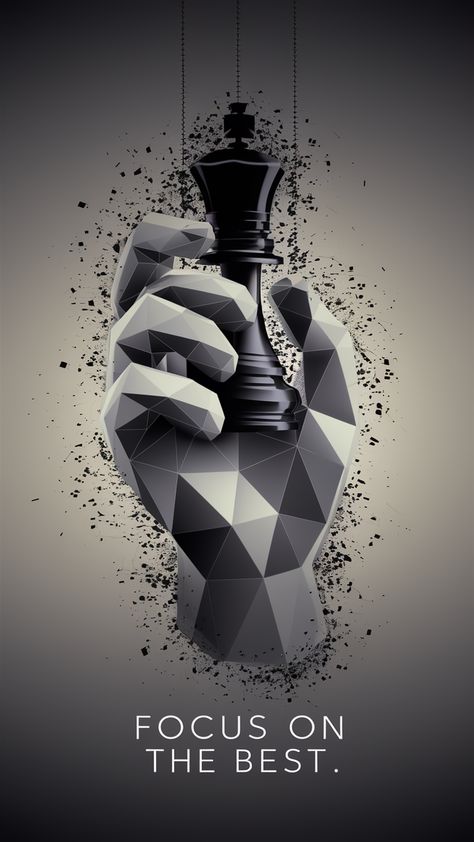 Focus Wallpaper, Chess Art, Dope Wallpaper Iphone, Iphone Wallpaper For Guys, Cool Pictures For Wallpaper, Motivational Quotes Wallpaper, Iphone Wallpaper Hd Nature, Pop Art Wallpaper, Art Gallery Wallpaper