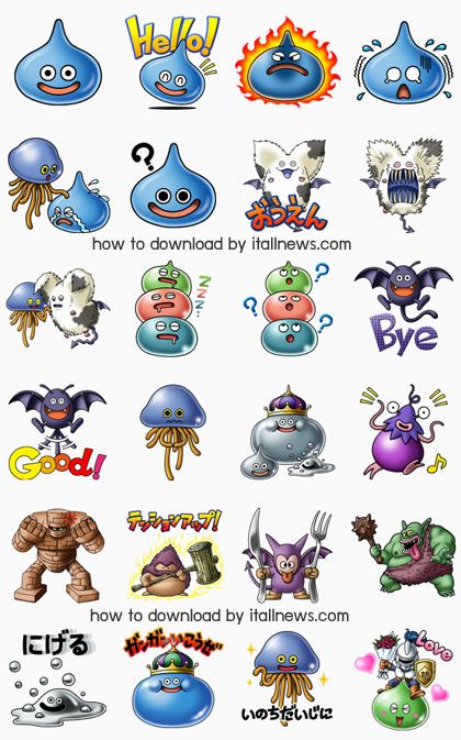 Dragon Quest Monsters Stickers Dragon Quest Tattoo, Monster Emotions, Dragon Quest X, 5 Tattoo, Lovecraft Art, Zelda Tattoo, Pokemon Dragon, Monster Stickers, Kawaii Tattoo