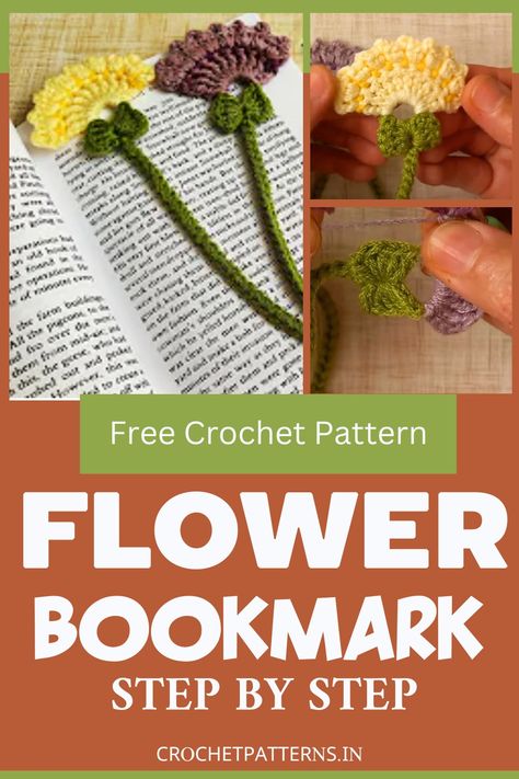 Crochet Flower Bookmark Pattern Crocheted Flower Bookmarks Free Patterns, Crochet Flower Bookmark Pattern, Crocheted Book Marks, Crochet Flower Bookmark Free Pattern, Crochet Book Marks Free Pattern, Crochet Pattern Bookmark, Flower Crochet Bookmark, Crochet Flower Bookmark, Crochet Bookmarks Free Patterns