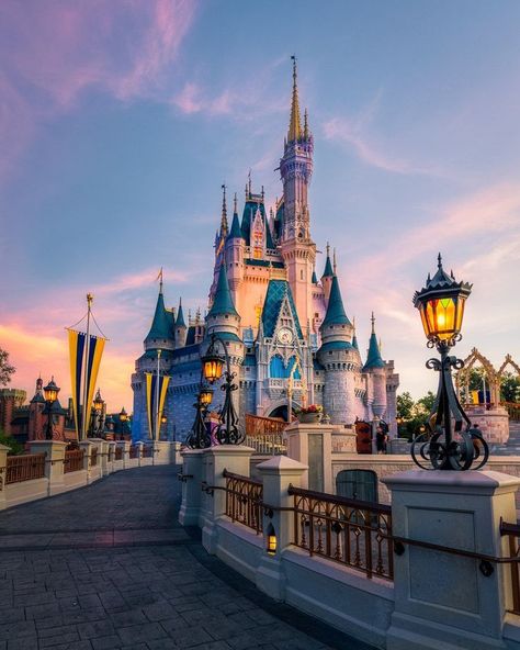 Walt Disney Castle, Disneyland Orlando, Disney World Aesthetic, Magic Kingdom Castle, Disney World Castle, Fairy Tale Castle, Disneyland Castle, Visit Orlando, Castle Aesthetic