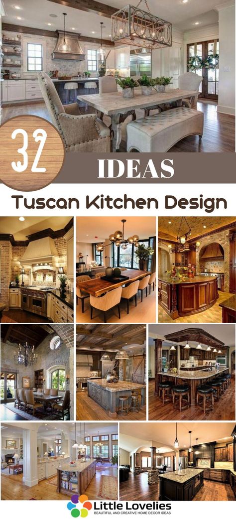 Florence Interior Design, Tuscan Style Kitchen Ideas, Mediterranean Kitchen Ideas Tuscan Decor, Italy Home Decor Tuscan Style, Modern Italian Kitchen Tuscan Style, Italian Style Kitchen Decor, Tuscan Home Remodel, Tuscan Kitchen Makeover, Tuscan Mediterranean Decor